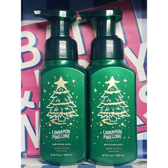 BBW Cinnamon Pinecone Gentle Foaming Hand Soap - Picture 1 of 3